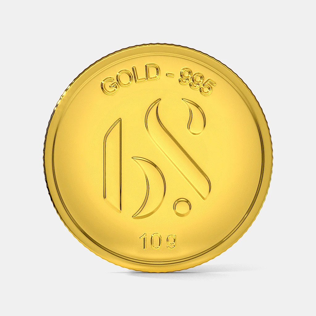 10 gram 24 KT Gold Coin