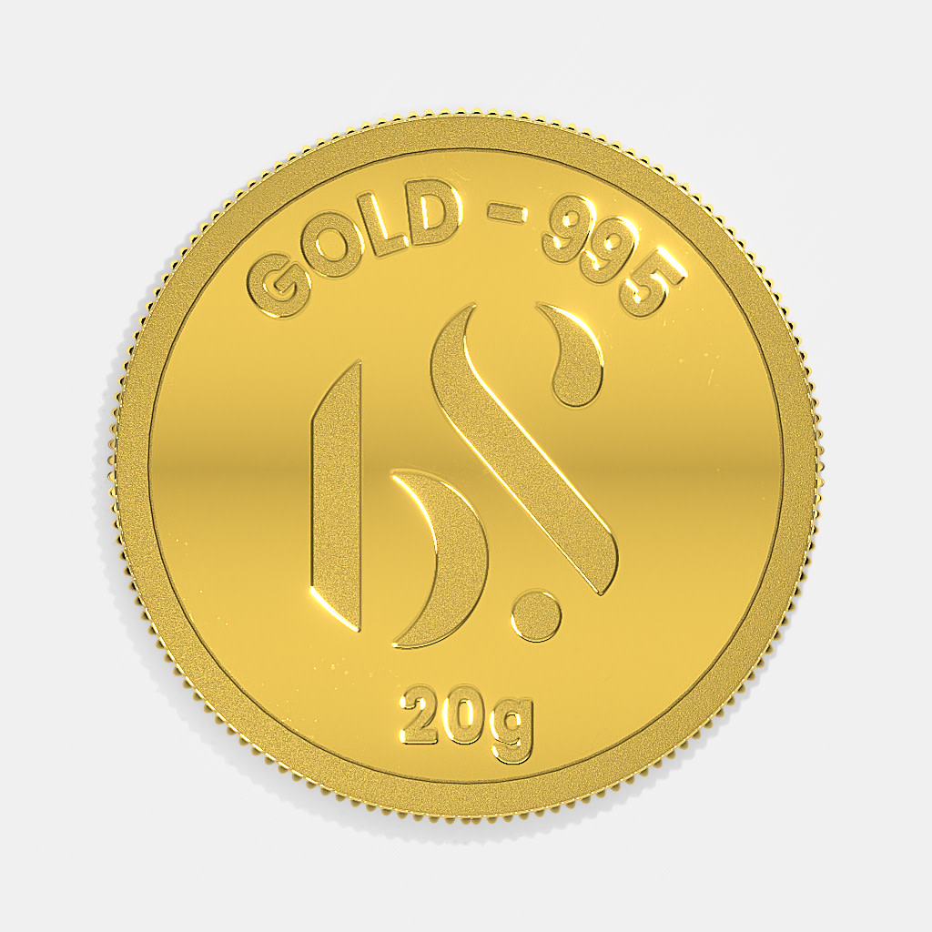 20 gram 24 KT Gold Coin
