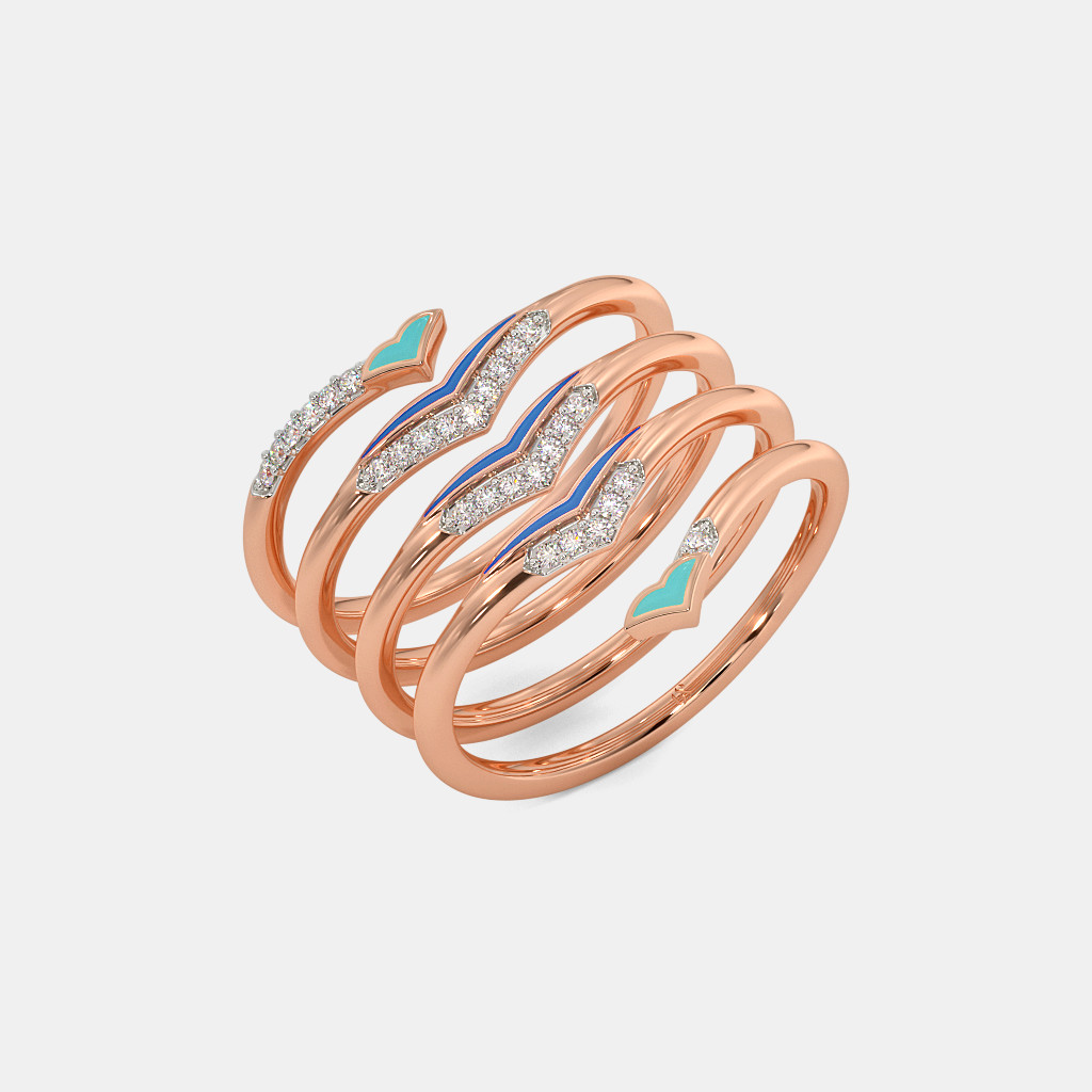 The Izadore Spiral Ring