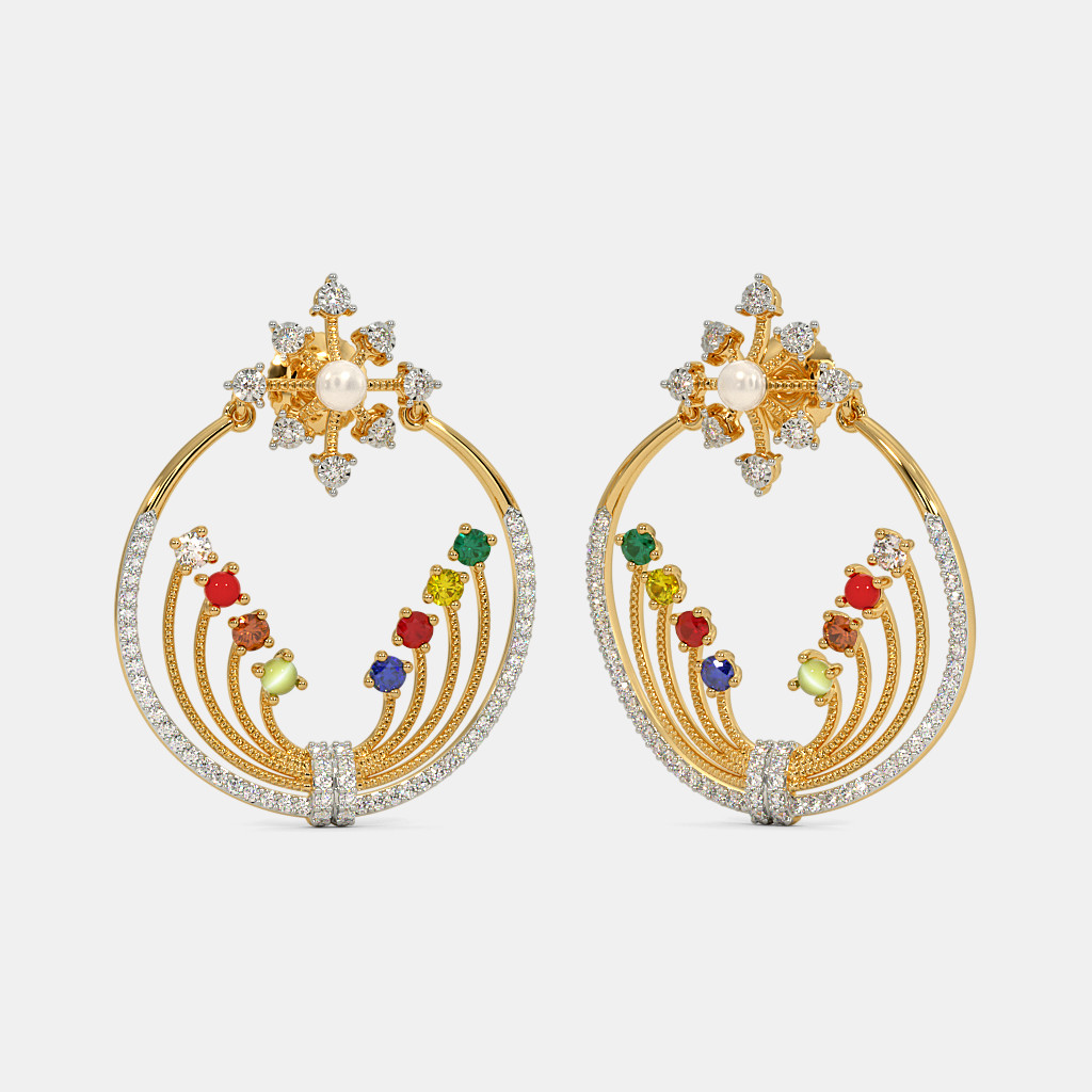 The Aadhira Chandbali Earrings