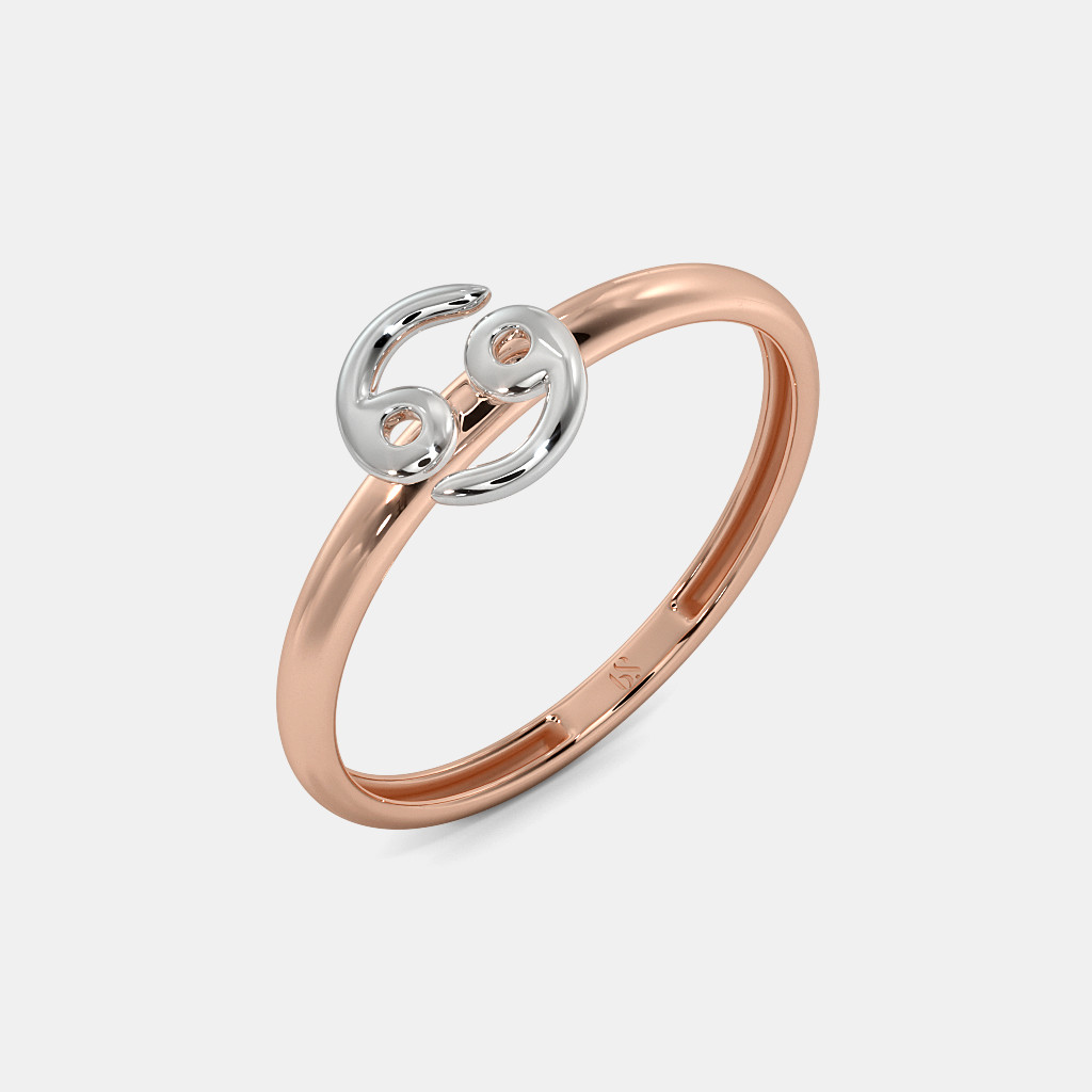 The Sila Cancer Zodiac Ring