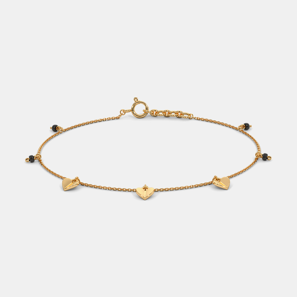 The Merita Heart Mangalsutra Bracelet