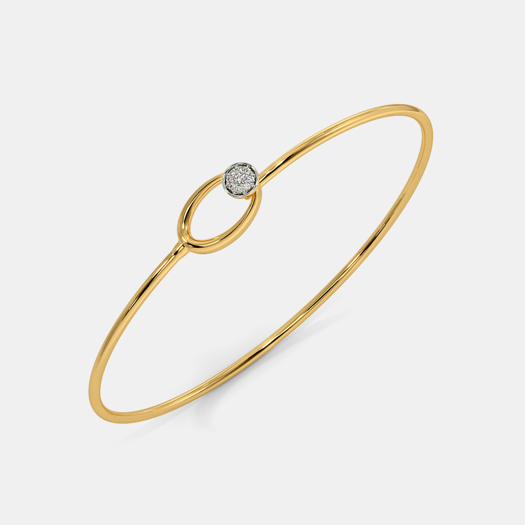 The Ilsa Pave Toggle Bangle