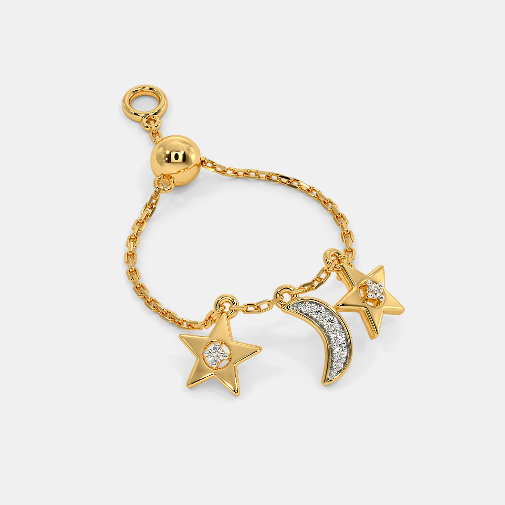 The Moonstar Slider Ring
