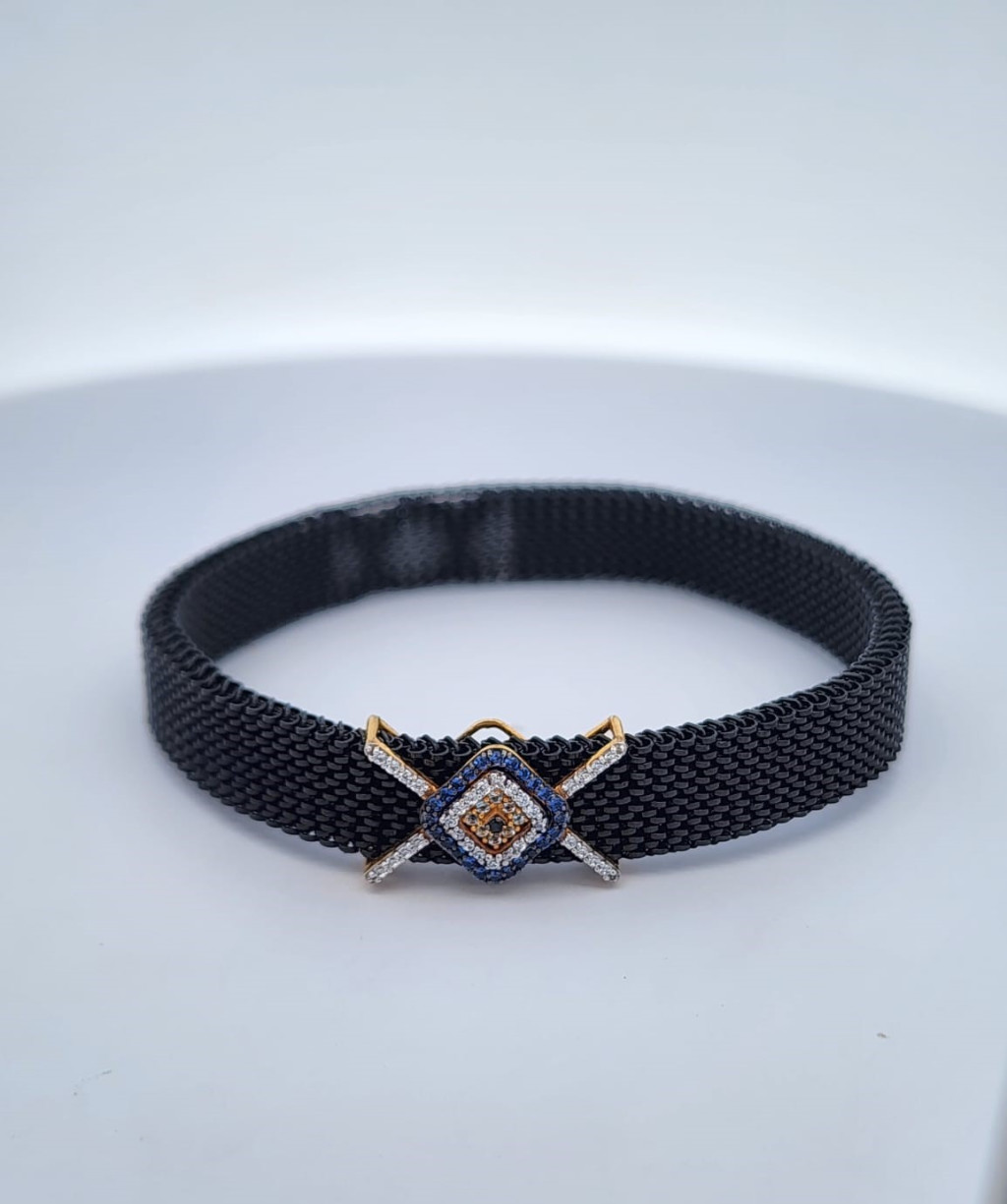 The Talisman Evil Eye Steel Bracelet