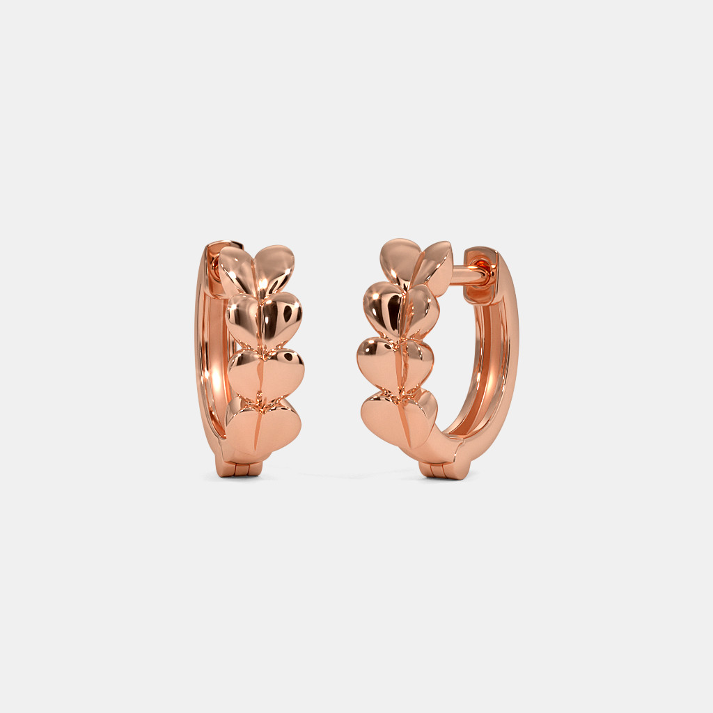 The Viola Multi Pierced Huggie Earrings