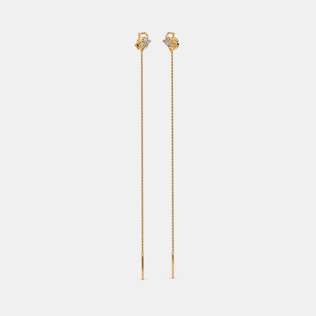 The Judee Multi Pierced Sui Dhaga Earrings