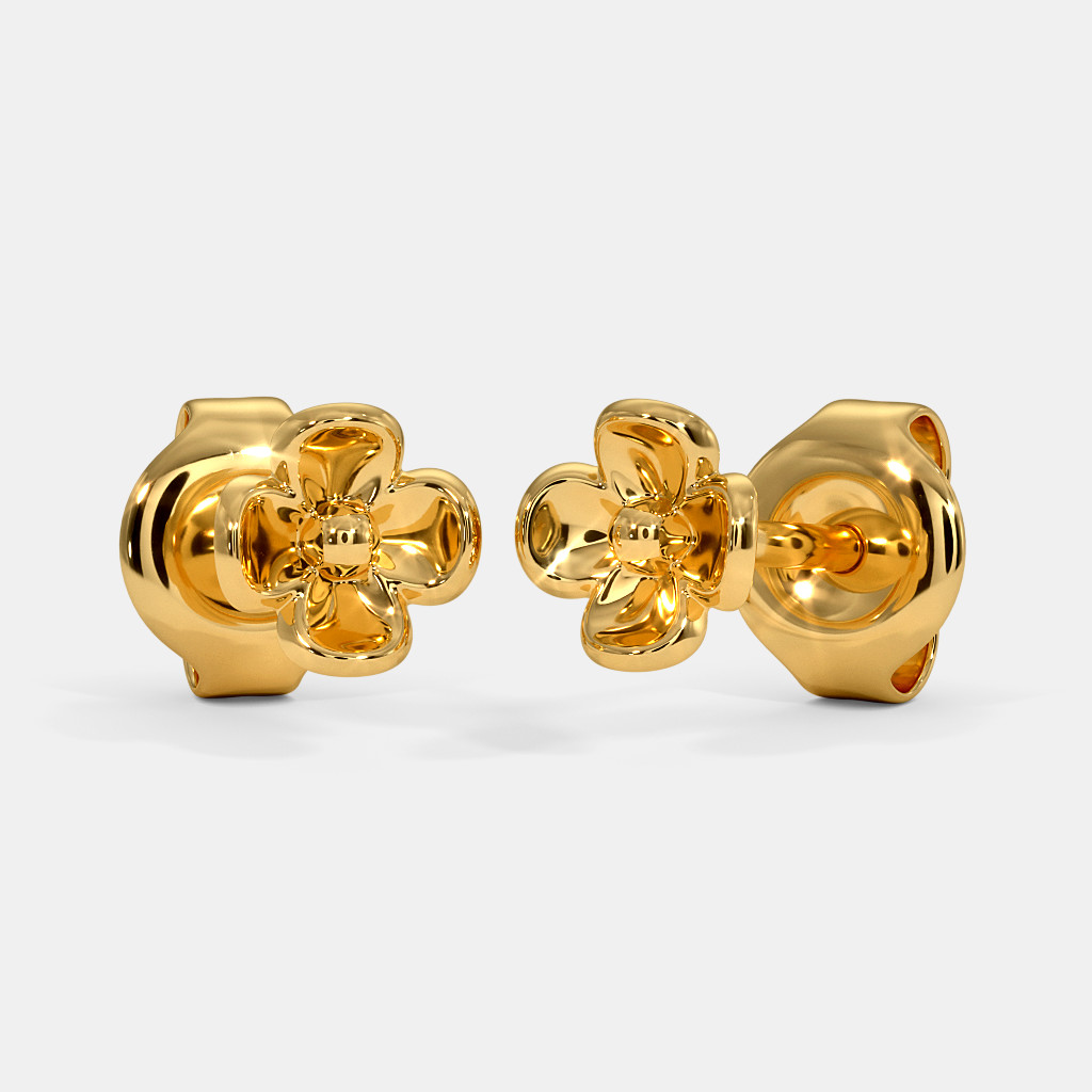 The Kaloni Multi Pierced Stud Earrings