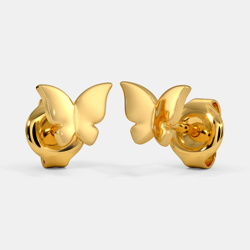 The Laia Multi Pierced Stud Earrings