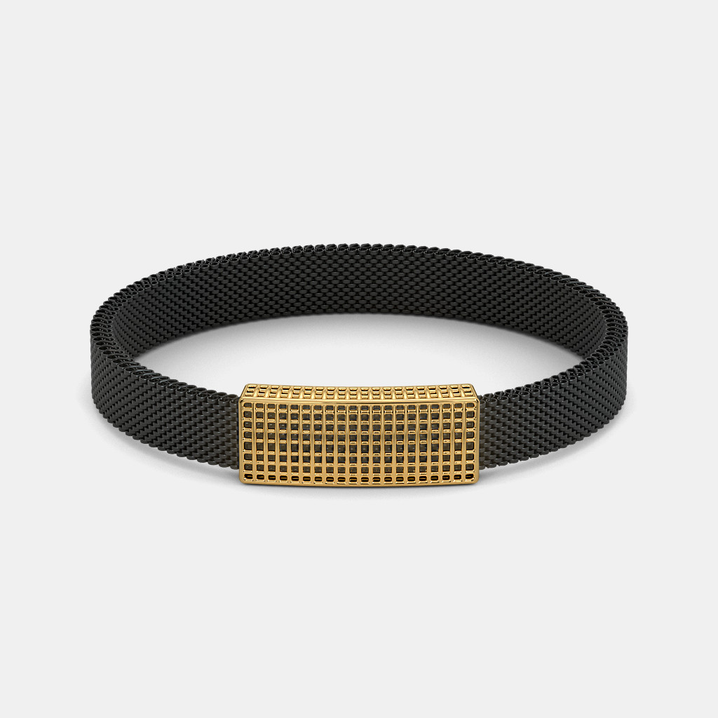 The Tracery Steel Bracelet