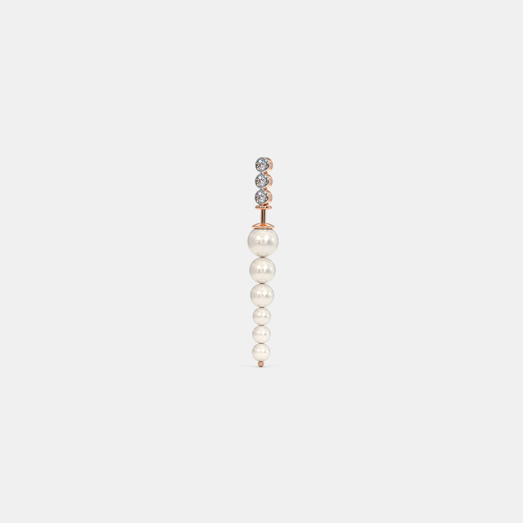 The Swanki Pearl Statement Earring