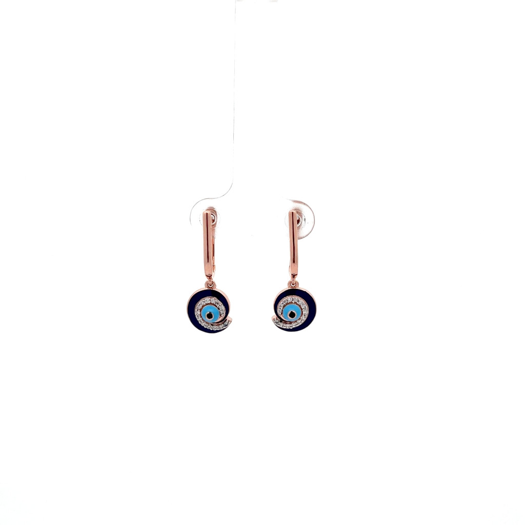 The Kianna Dangle Hoop Earrings