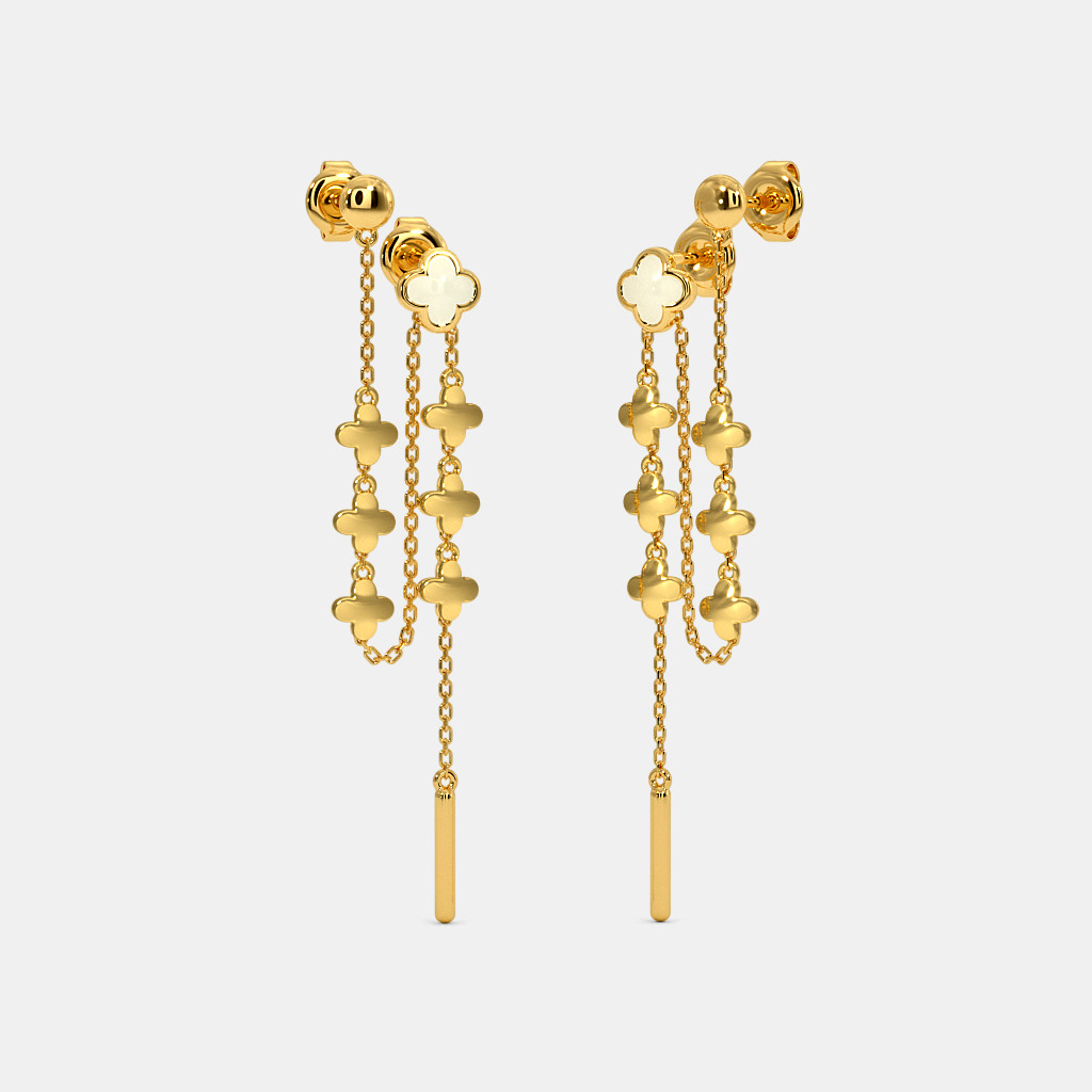 The Ezra Multi Pierced Drop Earrings