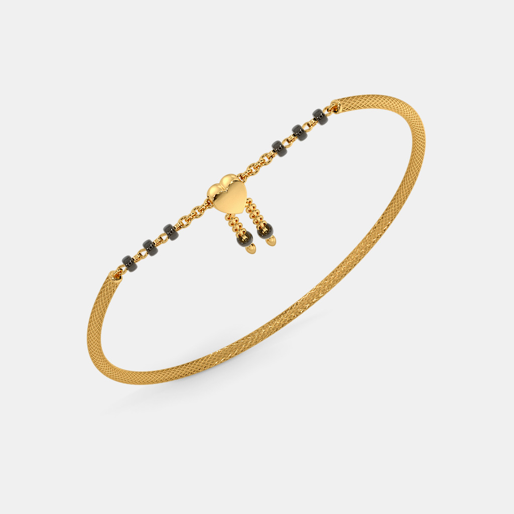 The Aarvi Mangalsutra Slider Bangle