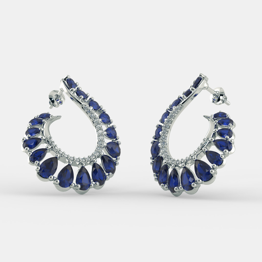 The Aadrika Hoop Earrings