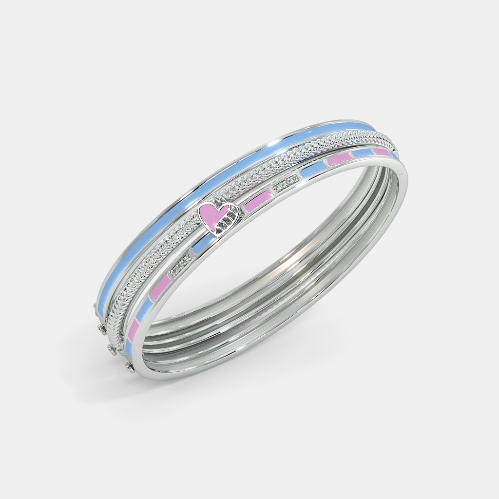The Vivid Charm Oval Bangle