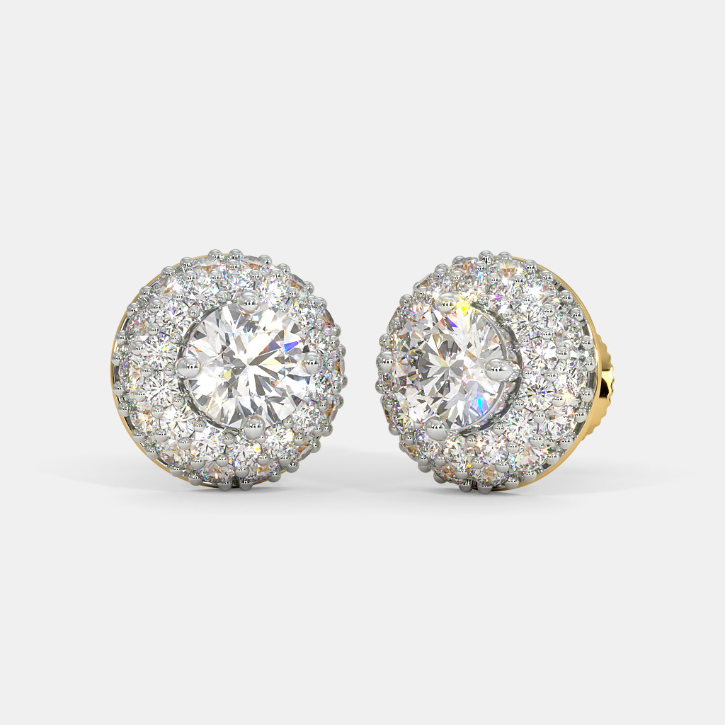 The Circular Grace Stud Earrings