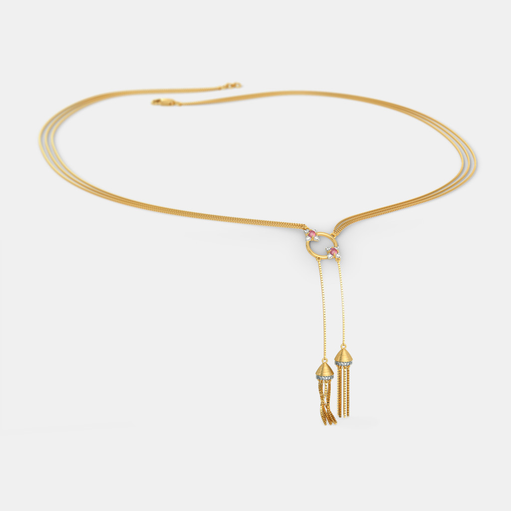The Twin Tassel Necklace