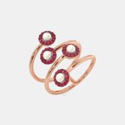 The Beryl Spiral Ring - thumb 1