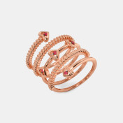 The Clarah Spiral Ring - thumb 1