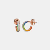 The Cedra Huggie Earrings - thumb 1