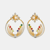 The Aadhira Chandbali Earrings - thumb 1