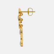 The Agrata Paisley Drop Earrings - thumb 4
