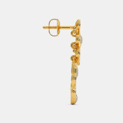 The Agrata Paisley Drop Earrings - thumb 6