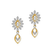 The Asra Drop Earrings - thumb 5