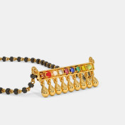 The Mythili Navaratna Mangalsutra Pendant - thumb 6