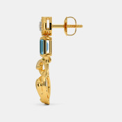 The Lavina Drop Earrings - thumb 4