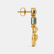 The Lavina Drop Earrings - thumb 6