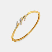 The Eleanur Oval Bangle - thumb 1