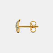 The Stacie Multi Pierced Stud Earrings - thumb 5