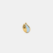 The Zyla Multi Pierced Stud Earrings - thumb 4