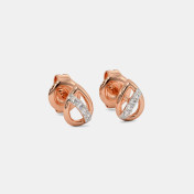 The Dory Multi Pierced Stud Earrings - thumb 3