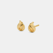 The Yeva Multi Pierced Stud Earrings - thumb 1