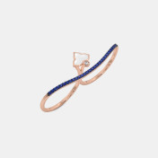 The Avenue Two Finger Ring - thumb 1