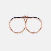 The Avenue Two Finger Ring - thumb 7