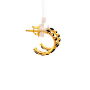 The Ramcen J Hoop Earrings - thumb 5