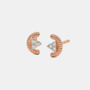 The Pery Multi Pierced Stud Earrings - thumb 1