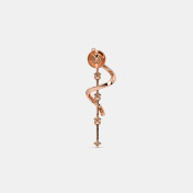 The Brenna Spiral Earrings - thumb 4
