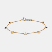 The Merita Heart Mangalsutra Bracelet - thumb 1
