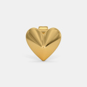 The Facet Heart Kids Stud Earrings - thumb 2