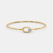 The Ilsa Pave Toggle Bangle - thumb 3