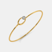 The Ilsa Pave Toggle Bangle - thumb 1