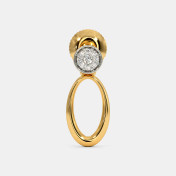 The Ilsa Pave Drops Earrings - thumb 6