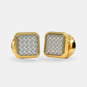The Yareli Pave Stud Earrings - thumb 1