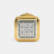 The Iola Pave Stud Earrings - thumb 3