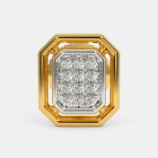 The Ichiro Pave Stud Earrings - thumb 3